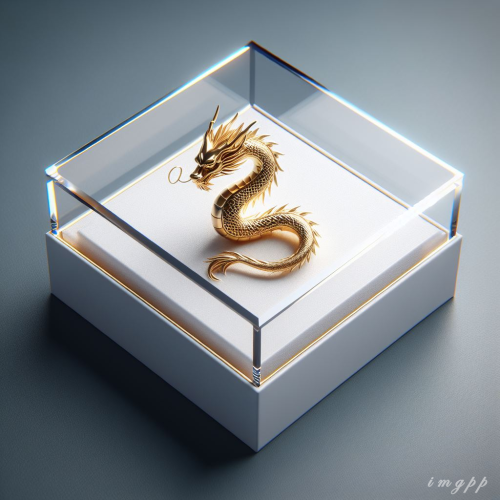 #Chinese Loong,gold Loong,3D，LOGO,3d,stable diffusion，AI，Comfy workflows,Beautiful pictures,open ai,material,gpt4，Vivid and lifelike