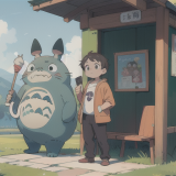 mega-size-totoro-and-a-guy-with-umbrella-standing-20